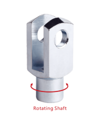 Clevises with Rotating Shaft- FKR Series